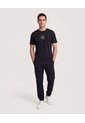 Camiseta Mickey Take It Easy  Para Hombre Negro Ostu de Ostu