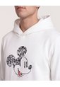 Hoodie Mickey Icon Mood  Para Hombre Crema Ostu de Ostu