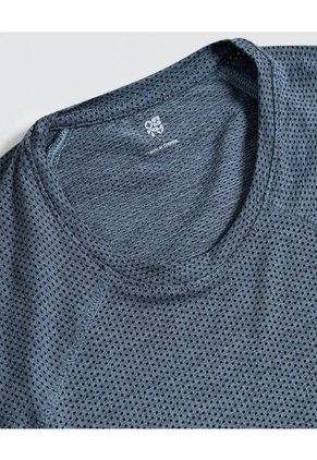 Camiseta Para Hombre Manga Corta Cuello Redondo Color Azul  Marca Ostu #60091482