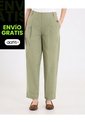 Pantalón  Para Mujer Moda Color Verde Marca Ostu #40070836 de Ostu