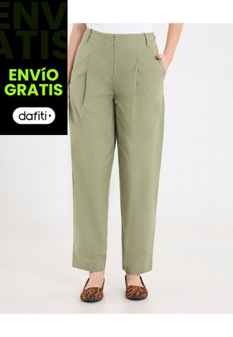 Pantalón  Para Mujer Moda Color Verde Marca Ostu #40070836 Ostu
