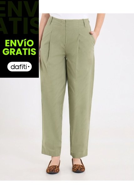 Pantalón  Para Mujer Moda Color Verde Marca Ostu #40070836