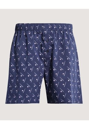 Boxer  Para Hombre Bragueta Amplio Color Azul Marca Ostu #60000511