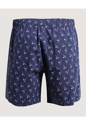 Boxer  Para Hombre Bragueta Amplio Color Azul Marca Ostu #60000511