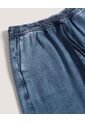 Jean  Infantil Niña Wide-Leg Color Azul Marca Ostu #90168262 de Ostu