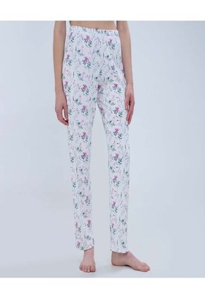 Pijama Para Mujer M/C P/L Color Crema Marca Ostu #40040405