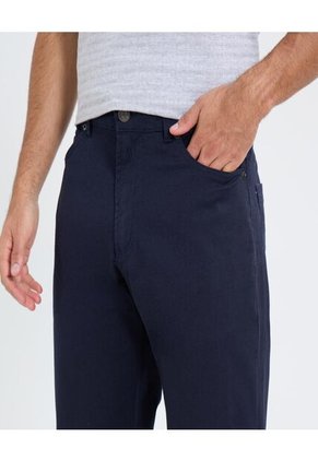 Pantalon Para Hombre 5 Bolsillos Color Azul  Marca Ostu #60070226