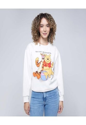 Buzo Estampado Winnie The Pooh  Para Mujer #40060364 Ostu Ostu