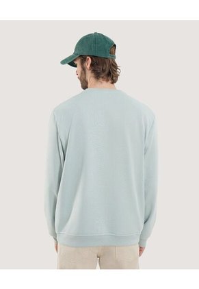 Buzo Para Hombre Cuello Redondo Color Verde Marca Ostu #60060556