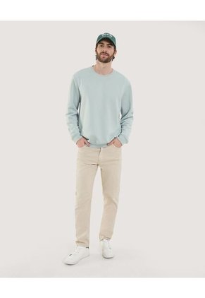 Buzo Para Hombre Cuello Redondo Color Verde Marca Ostu #60060556