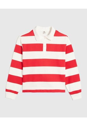 Buzo Infantil Niña Cuello Redondo Color Rojo Marca Ostu #90060135