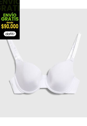 Brasier Para Mujer Copa Completa Color Blanco Marca Ostu #40830037 Ostu
