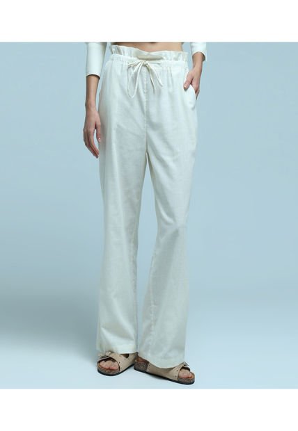 Pantalon Para Mujer  Color Amarillo  Marca Ostu #40070617