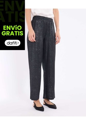 Pantalón  Para Mujer Moda Color Negro Marca Ostu #40070917 Ostu