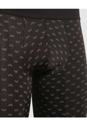 Boxer Para Hombre Filete Medio Microfibra Color Negro Marca Ostu #60000454