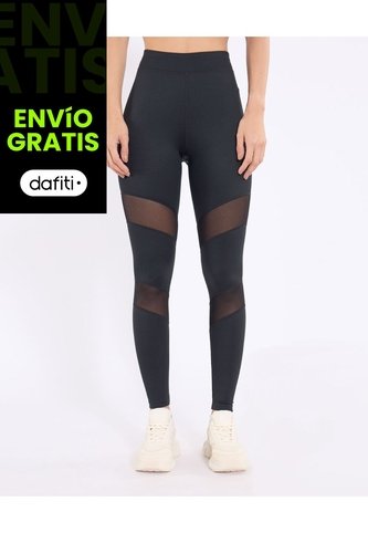 Leggins  Para Mujer Largo Color Negro Marca Ostu #40230631 Ostu