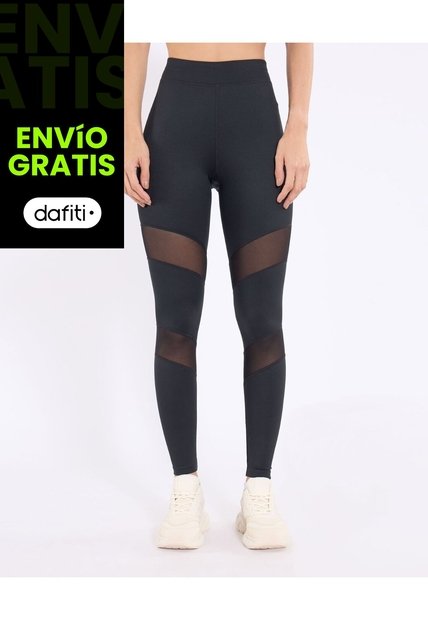 Leggins  Para Mujer Largo Color Negro Marca Ostu #40230631