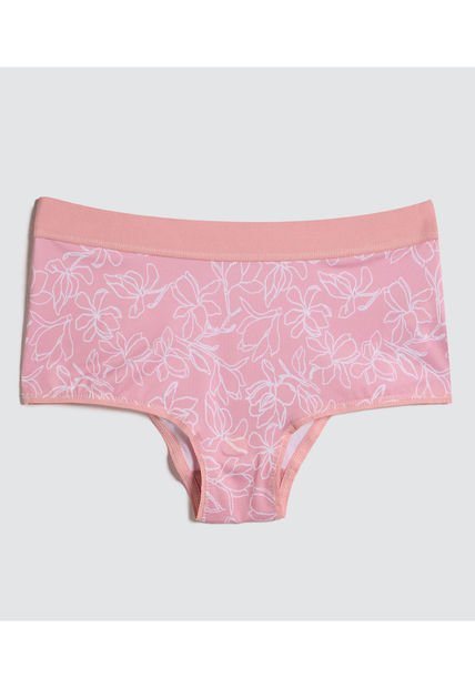 Panty Para Mujer Cachetero Color Rosa Marca Ostu #40800015