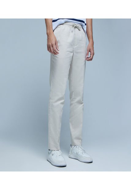 Pantalon Para Hombre Jogger Color Beige Marca Ostu #60070340