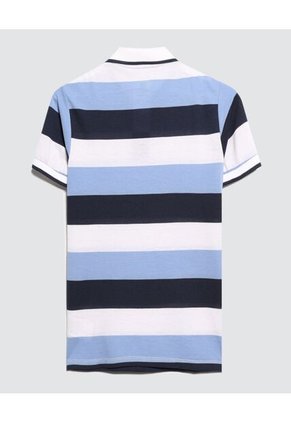 Polo Para Niño Manga Corta Color Blanco Marca Ostu #80110085