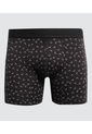 Boxer Para Hombre Filete Corto Algodón Color Negro Marca Ostu #60000412 de Ostu