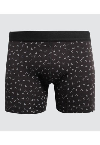 Boxer Para Hombre Filete Corto Algodón Color Negro Marca Ostu #60000412 Ostu