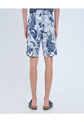 Bermuda Para Hombre  Color Azul Marca Ostu #60100428