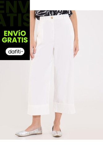 Pantalón  Para Mujer Moda Color Crema Marca Ostu #40070844 Ostu
