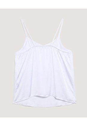 Blusa  Para Mujer Manga Sisa Color Blanco Marca Ostu #40121299