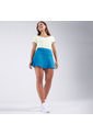 Falda Mujer Ostu Medio Azul Poliéster 40140117-52166 de Ostu