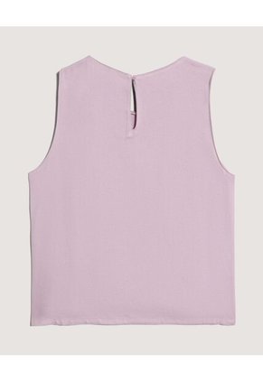 Blusa  Para Mujer Manga Sisa Color Lila Marca Ostu #40121284