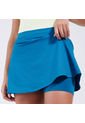 Falda Mujer Ostu Medio Azul Poliéster 40140117-52166 de Ostu