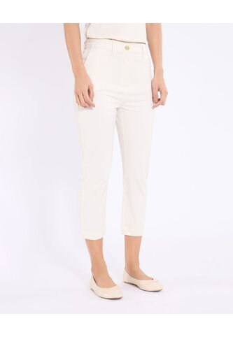 Pantalón  Para Mujer Capri Color Beige Marca Ostu #40070869 Ostu