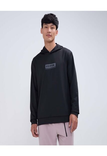 Buzo Para Hombre Hoodie Color Negro Marca Ostu #60060467