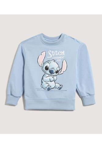 Buzo Infantil Niña Cuello Redondo Color Celeste Marca Ostu #90060166 Ostu