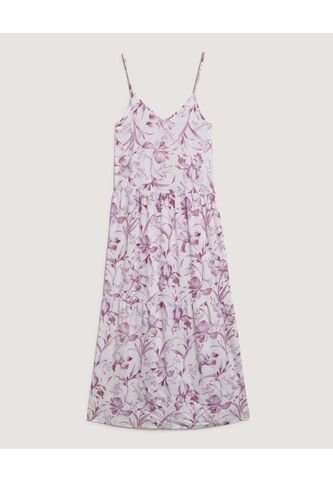 Vestido  Para Mujer M/Sisa Largo Color Lila Marca Ostu #40170381 Ostu