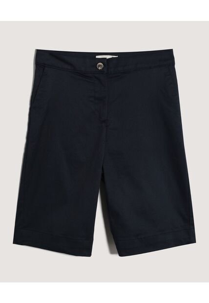 Bermuda  Para Mujer Regular Corto Color Azul Marca Ostu #40100115