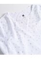 Camiseta  Infantil Niña Manga Corta Cuello Redondo Color Blanco Marca Ostu #90090359 de Ostu