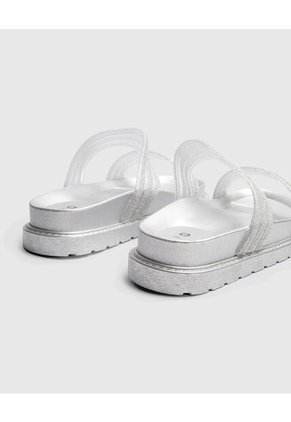 Sandalias Para Mujer  Color Gris  Marca Ostu #40690009