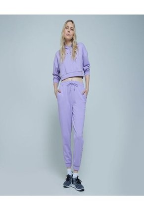 Buzo Para Mujer Hoodie Color Morado Marca Ostu #40060326