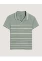 Polo  Infantil Niño Manga Corta Color Verde Marca Ostu #80110120 de Ostu