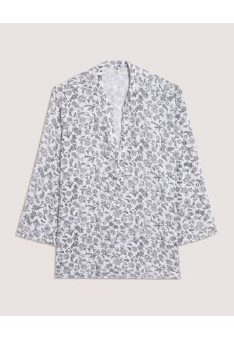 Blusa  Para Mujer Manga 3/4 Color Hueso Marca Ostu #40121292 Ostu