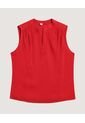 Blusa  Para Mujer Manga Sisa Color Rojo Marca Ostu #40121262 de Ostu