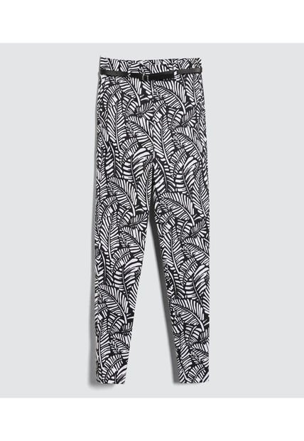Pantalon Para Mujer Chino Color Negro Marca Ostu #40070628