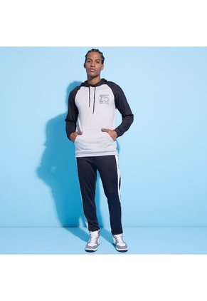 Buzo Para Hombre Hoodie Color Gris Marca Ostu #60060203