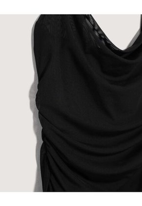 Vestido  Para Mujer M/Sisa Medio Color Negro Marca Ostu #40170384