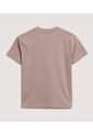 Camiseta Infantil Niño Manga Corta Cuello Redondo Color Beige Marca Ostu #80090318 de Ostu