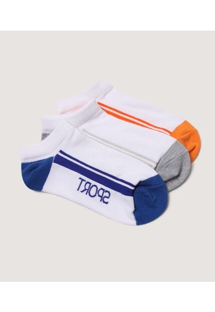 Medias Infantil Niño Invisible Color Blanco Marca Ostu #80980162