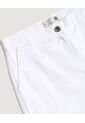 Bermuda  Para Mujer Regular Corto Color Blanco Marca Ostu #40100115 de Ostu
