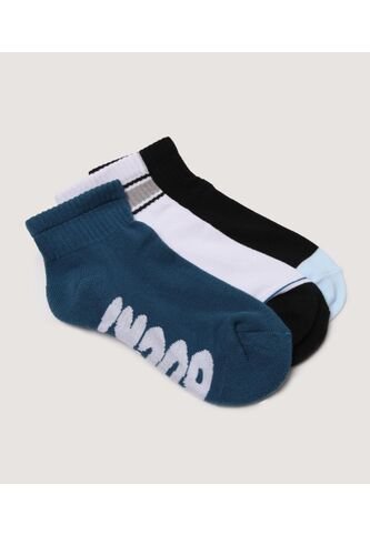 Medias Infantil Niño Tobillera Color Azul Marca Ostu #80980157 Ostu